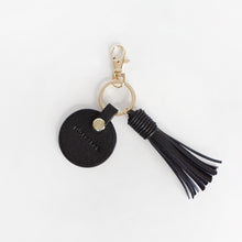 Load image into Gallery viewer, Luxegarde&#39;s Saffiano Leather Keychain is perfect as a gift or something to treat yourself with. Personalise and monogram with gold foil or blind embossing. Perfect as wedding favours or gifts for the bridal party.