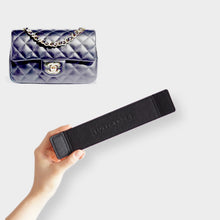 Load image into Gallery viewer, Luxegarde&#39;s Chanel Mini Rectangle Flap Base Shaper will help to maintain the base shape of the purse, prevent sagging, and increase amount of space in the bag. The Mini Flap felt base insert prevent keys and pens from scratching. Free Shipping Australia wide