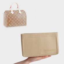 Load image into Gallery viewer, Luxegarde's Louis Vuitton Speedy 25 Bag Organizer will help to maintain the shape of the purse and allow you to better organize your bag. We measure and design our Bag Organizer Inserts from scratch to ensure a perfect fit. Free Shipping Australia wide
