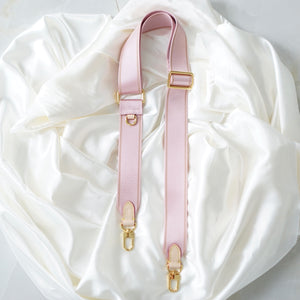 DIY PEARL STRAPS FOR DESIGNER BAGS! MAKE YOUR OWN BAG STRAPS/ ESCALE AND  LOUIS VUITTON BAGS 