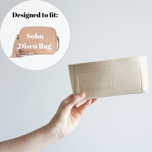 Luxegarde's Gucci Soho Disco Bag Organizer will help to maintain the base shape of the purse and allow you to better organize your bag. We measure and design our Bag Organizer Inserts from scratch to ensure a perfect fit
