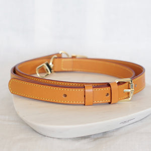Crossbody Bag Strap - Adjustable Leather Strap