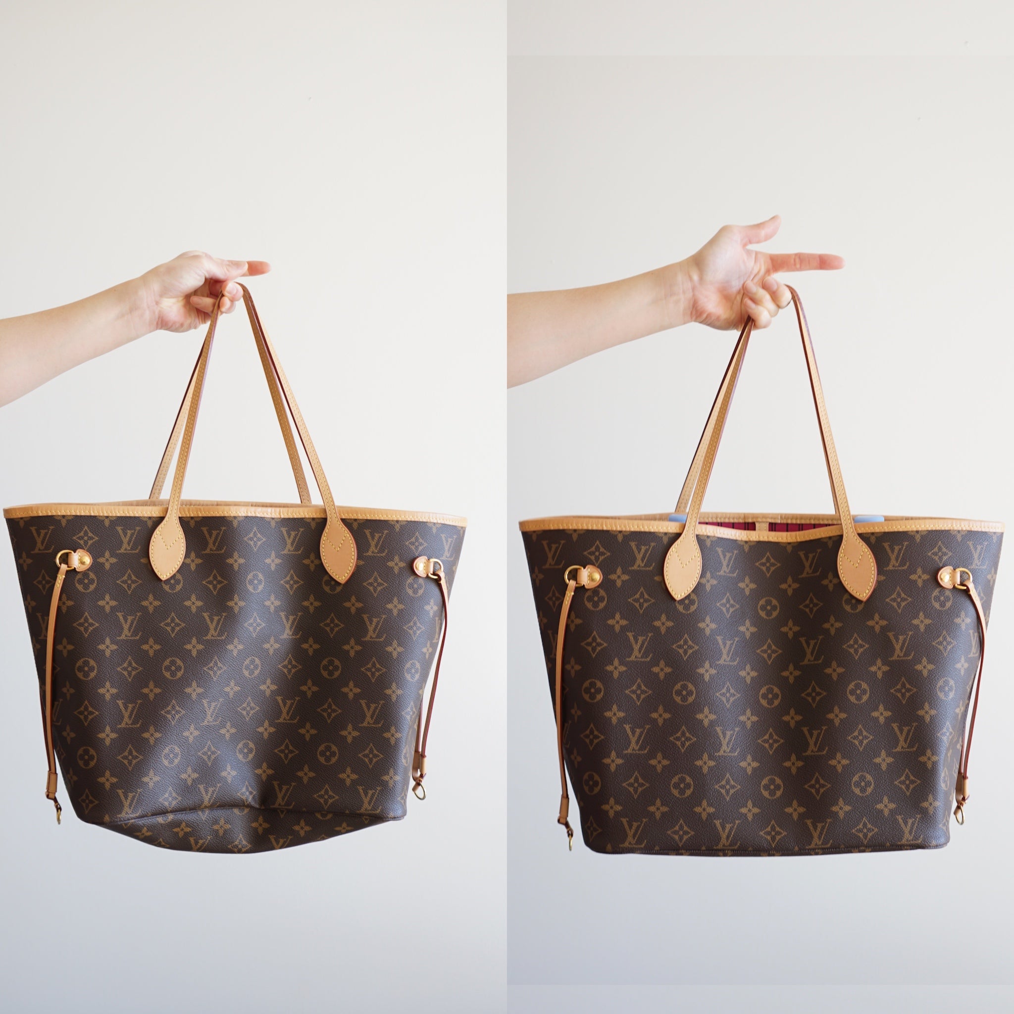 louis vuitton on the go mm bag insert small
