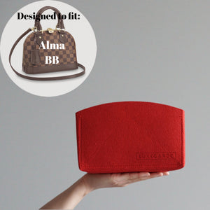 Luxegarde's Louis Vuitton Alma BB Bag Organizer will help to maintain the shape of the purse and allow you to better organize your bag. We measure and design our Bag Organizer Inserts from scratch to ensure a perfect fit. Free Shipping Australia wide