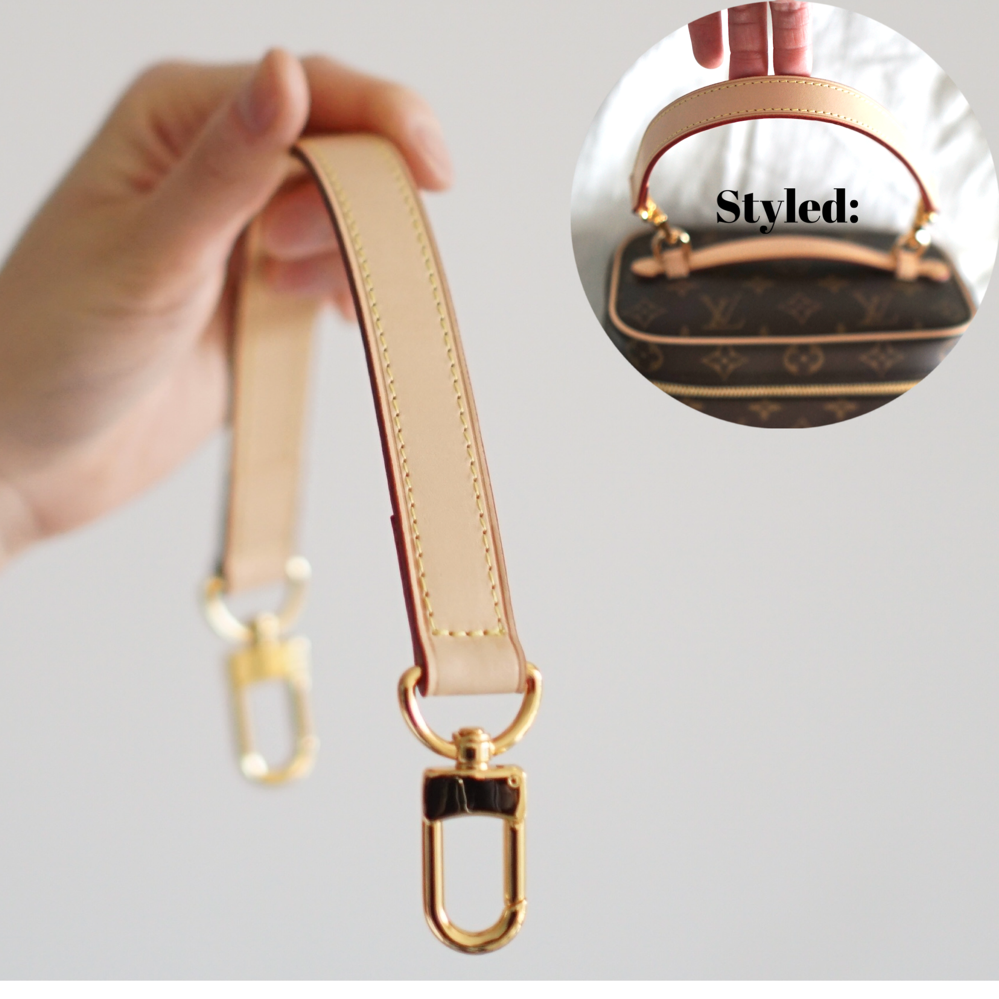 Top Handle - Leather Top Handle Strap