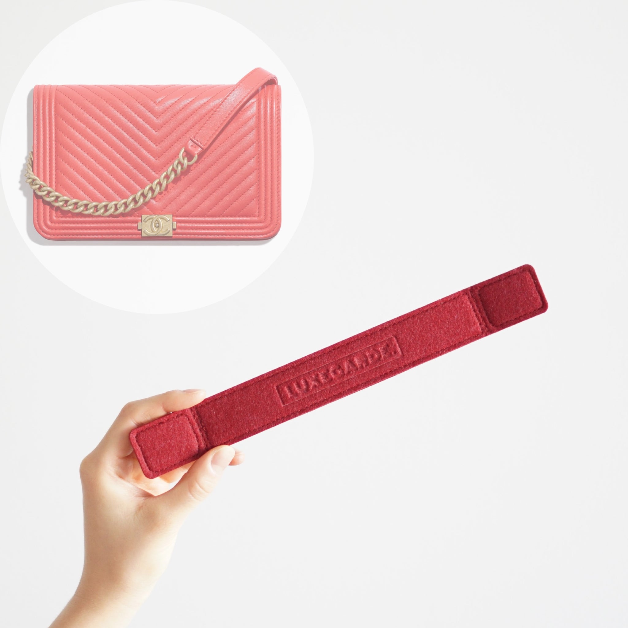 Base Shaper Insert For Chanel Wallet On Chain Purse – Luxegarde