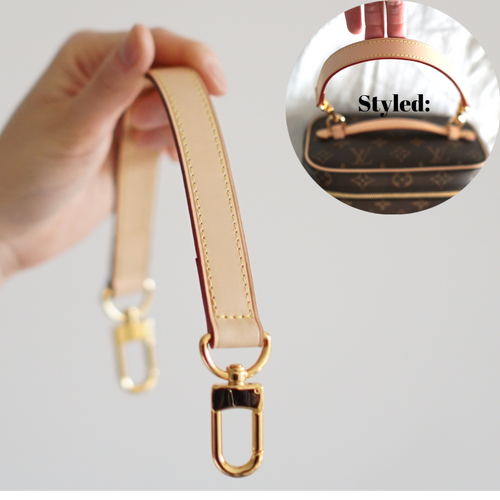 Chunky Flat Gold Chain Bag Strap - For Louis Vuitton, Chanel, Gucci –  Luxegarde