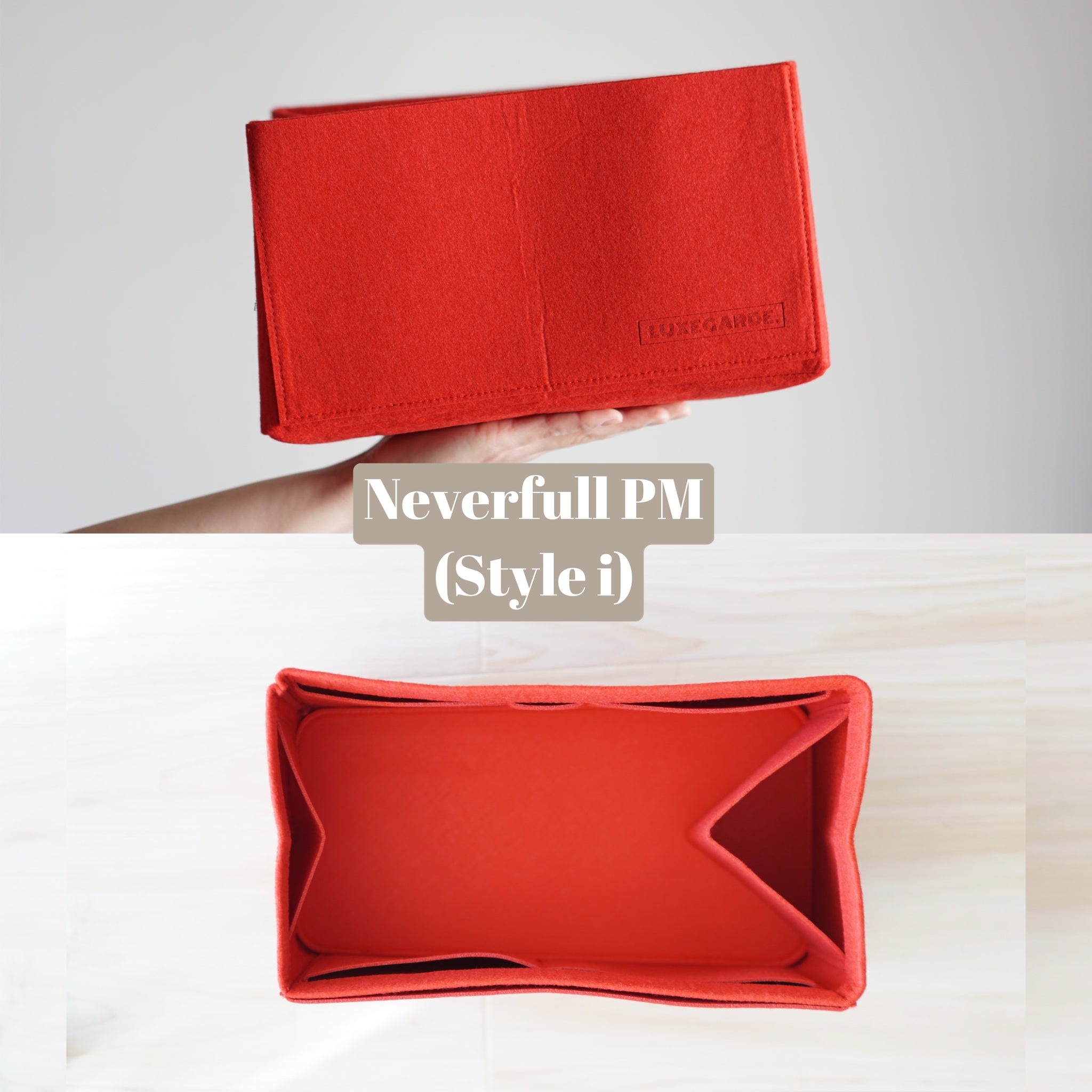 【Soft andLight】Bag Organizer Insert For Lv Neverfull GM MM PM Bucket  Organiser Divider Shaper Protector Compartment Inner Lining