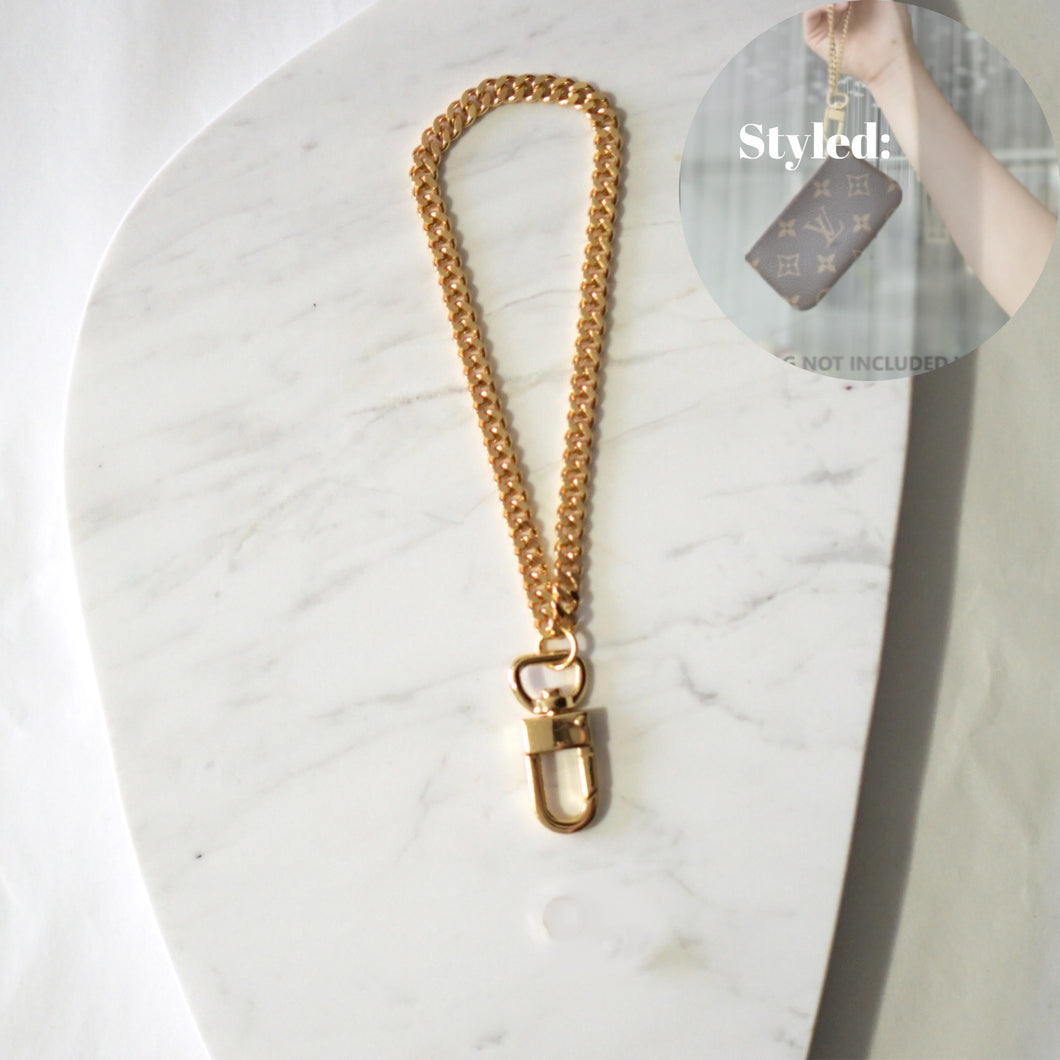 louis vuitton gold chain strap bag