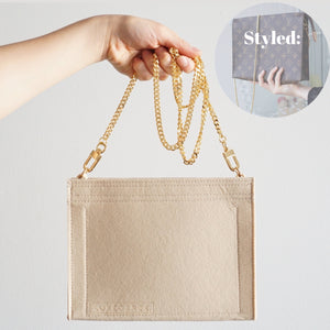 Luxegarde’s 24k Gold Chain Strap is the perfect accessory to customise the look of your existing bags, convert your favourite small leather goods into a bag (Louis Vuitton Mini Pochette, Pochette Accessoires, Pochette Metis, Speedy, Cosmetic Pouch, Nano Nice) or just as a replacement strap.
