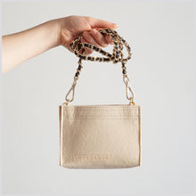Load image into Gallery viewer, Our Toiletry Pouch 19 Bag Shaper / Organizer is the ultimate accessory for this Louis Vuitton Pouch! It will help to convert the Pouch into a crossbody bag, maintain the shape and prevent keys and pens from marking the bottom. You can add our 24k Gold-Plated Chain or Premium Gold Chain to finish the look!