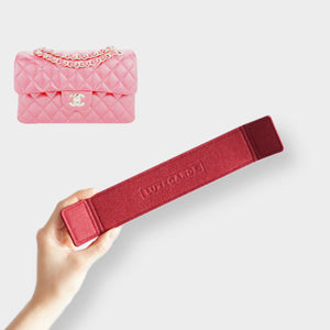 Luxegarde's Chanel Small Classic Flap Base Shaper will help to maintain the base shape of the purse, prevent sagging, and increase amount of space in the bag. The Small Flap felt base insert prevent keys and pens from scratching. Free Shipping Australia wide