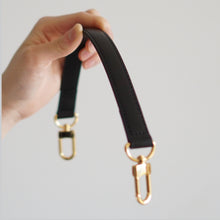 Load image into Gallery viewer, Our Leather Top Handle is the perfect accessory to customise your existing bags (eg Louis Vuitton NeoNoe, Noe BB, Mini Pochette Accessoires, Pochette Metis, Speedy, Chanel Classic Flap) or convert your favourite SLG into a bag (eg Toiletry 26).