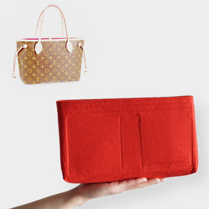 louis vuitton neverfull mm bag organizer red