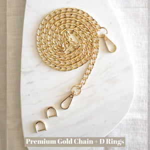 Luxegarde’s D Rings are perfect for converting small leather goods that don’t have existing metal loops to clip on chains, but do have e.g. a leather tab onto which the D Rings can be attached. Suitable for Louis Vuitton Cosmetic Pouch, Nice Nano, Mini Nano etc.