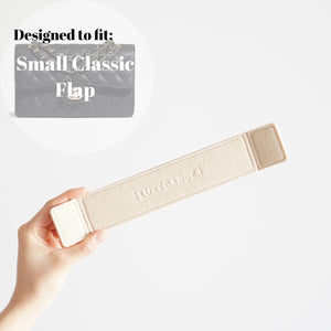 Luxegarde's Chanel Small Classic Flap Base Shaper will help to maintain the base shape of the purse, prevent sagging, and increase amount of space in the bag. The Small Flap felt base insert prevent keys and pens from scratching. Free Shipping Australia wide