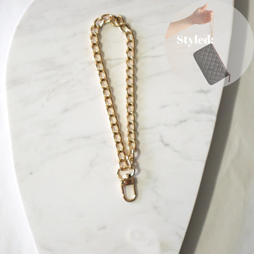 Wristlet - Premium Gold-tone Chain