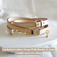 Load image into Gallery viewer, Our Pouch Converter Ring is perfect for turning your pouches into a wristlet or crossbody bag. Perfect for any pouches with a zipper - including Chanel O Case, Chanel Pouch, Louis Vuitton Key Pouch, or Louis Vuitton Neverfull Pouch