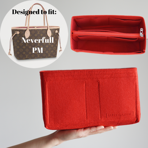 Luxegarde's Louis Vuitton Neverfull PM Bag Organizer will help to maintain the shape of the purse and allow you to better organize your bag. We measure and design our Bag Organizer Inserts from scratch to ensure a perfect fit. 