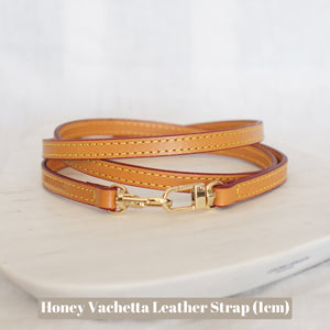 12mm Vachetta Strap for Louis Vuitton Pochette Accessoire 