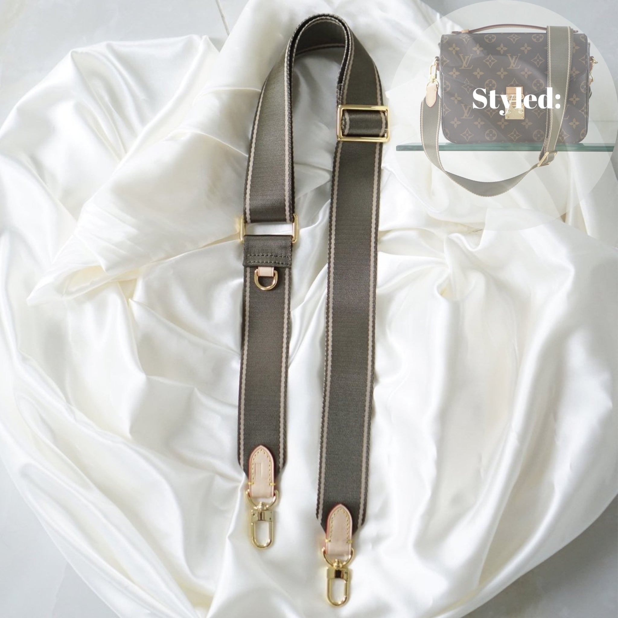 Replacement Leather Shoulder Bag Strap for Louis Vuitton Pochette  Accesoires – Luxegarde