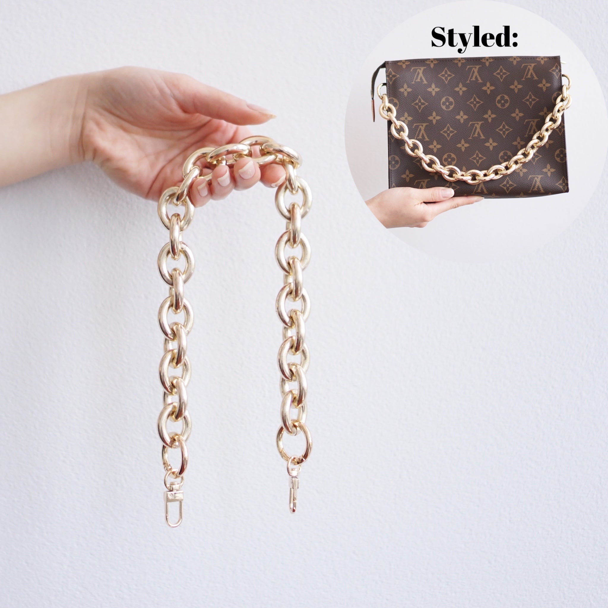 chain strap for louis vuitton pochette