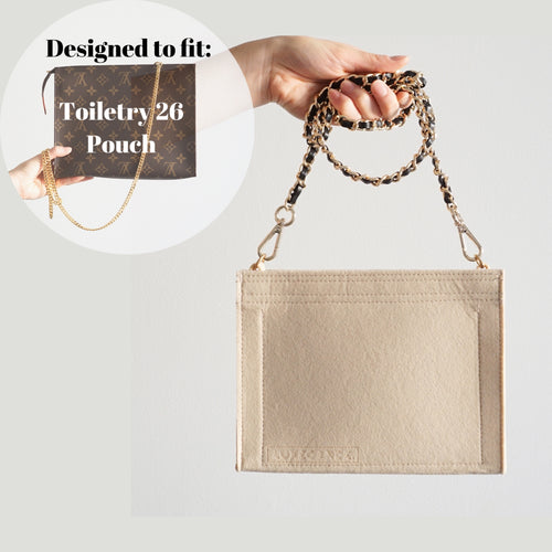 PU Encasement For Cosmetic Pouch Conversion Kit Handbag DIY Crossbody Bag  Accessories Hollow Tote Bag Set Bag Makeover Kit