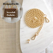 Neverfull Pochette Crossbody Conversion Kit with Pouch Converter Ring