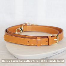Load image into Gallery viewer, Crossbody Bag Strap - Adjustable Leather Strap