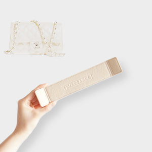 Luxegarde's Chanel Mini Rectangle Flap Base Shaper will help to maintain the base shape of the purse, prevent sagging, and increase amount of space in the bag. The Mini Flap felt base insert prevent keys and pens from scratching. Free Shipping Australia wide