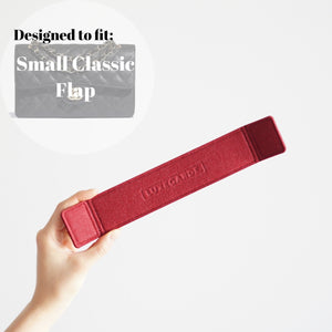Luxegarde's Chanel Small Classic Flap Base Shaper will help to maintain the base shape of the purse, prevent sagging, and increase amount of space in the bag. The Small Flap felt base insert prevent keys and pens from scratching. Free Shipping Australia wide