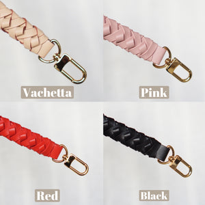 Top Handle Conversion Kit with D Rings and Braided Leather Top Handle Strap