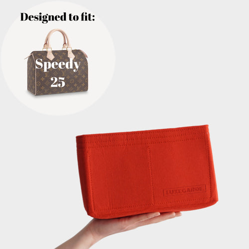 Luxegarde's Louis Vuitton Speedy 25 Bag Organizer will help to maintain the shape of the purse and allow you to better organize your bag. We measure and design our Bag Organizer Inserts from scratch to ensure a perfect fit. Free Shipping Australia wide