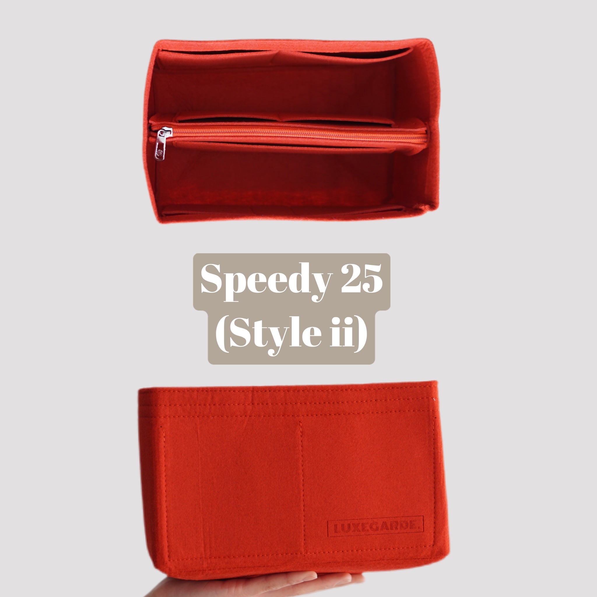 Purse Inserts ​for Lv Speedy 25 Organizer Insert , for monogram bag,  HandBag protective insert ​Tote Bag and hand bag protector, organizer  insert